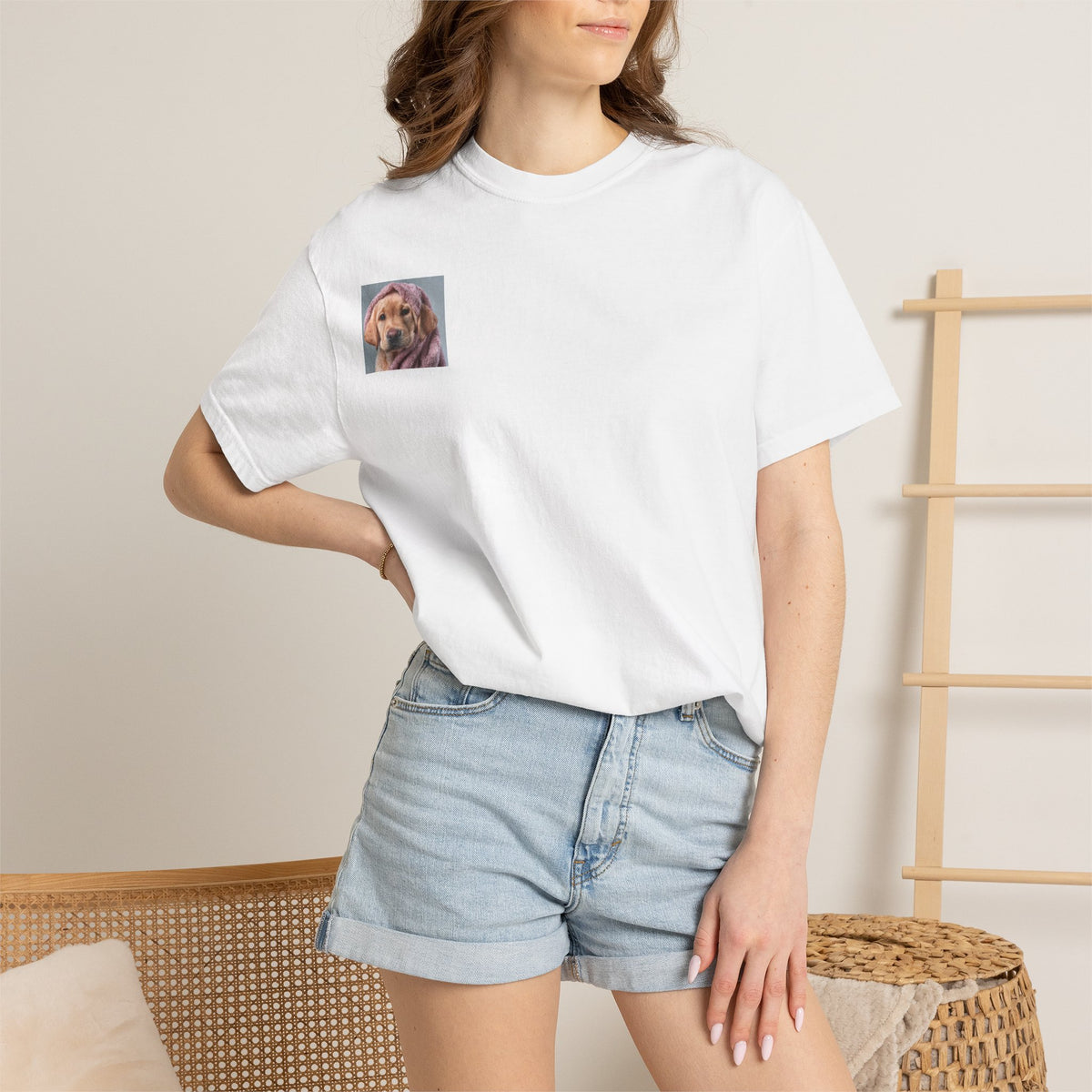 T-shirt signature Labrador | Portrait de chien, Art Labrador