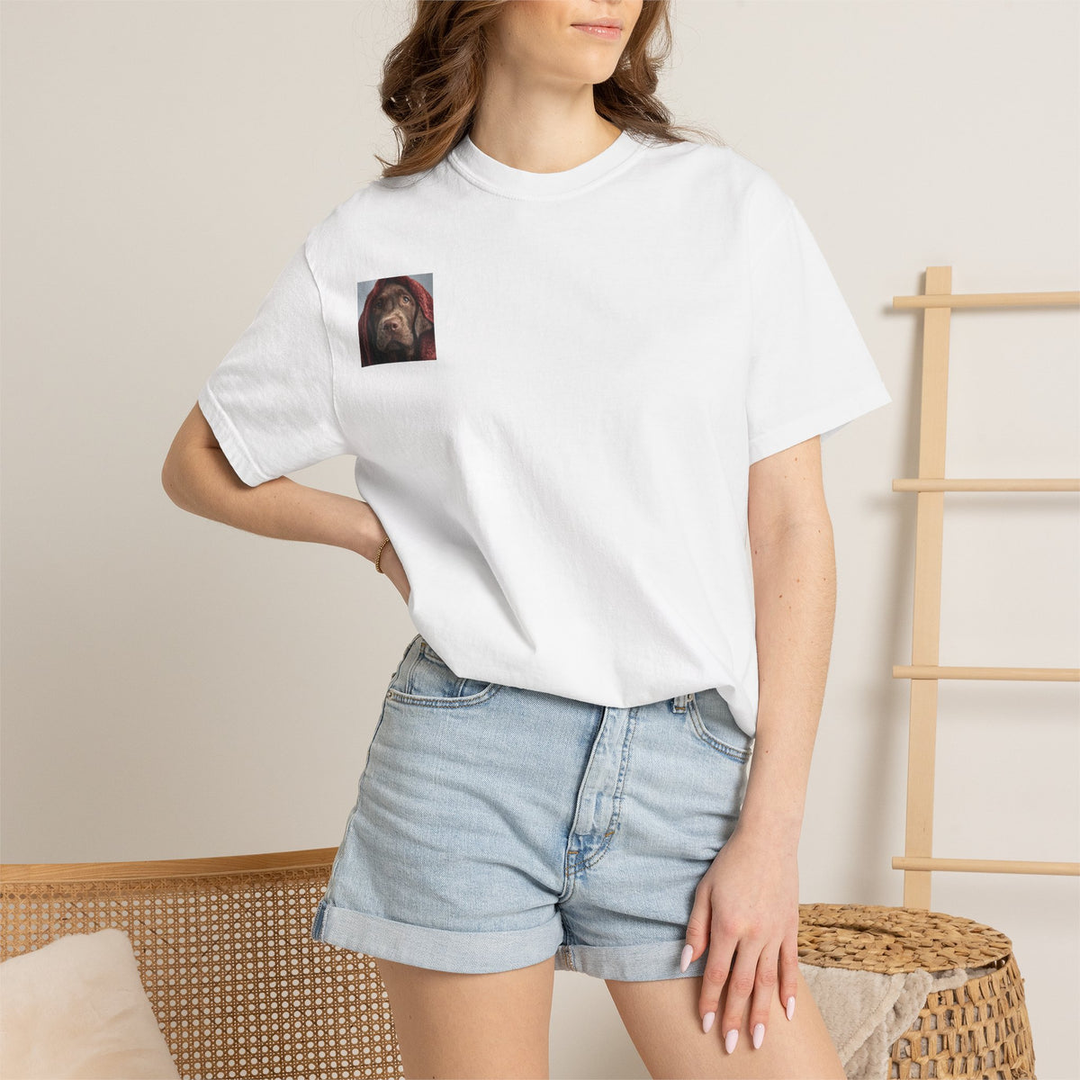 T-shirt signature Labrador | Portrait de chien, Art Labrador
