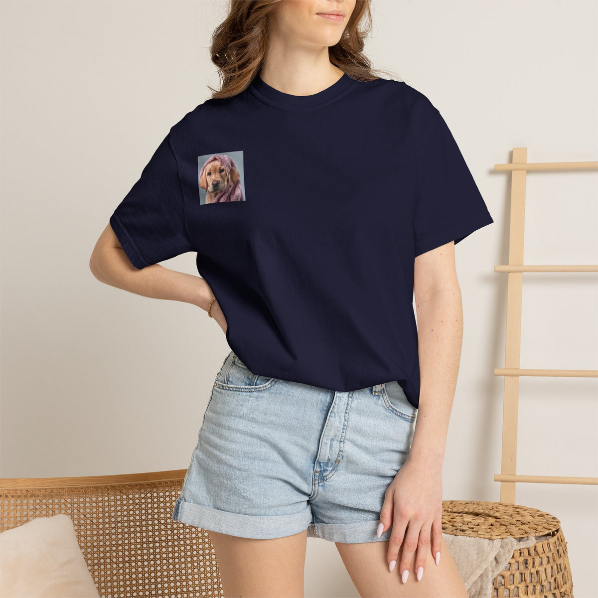 T-shirt signature Labrador | Portrait de chien, Art Labrador
