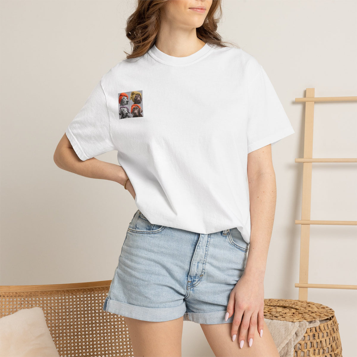T-shirt signature Labrador | Portrait de chien, Art Labrador